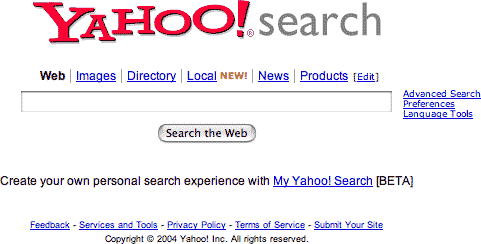 yahoosearch