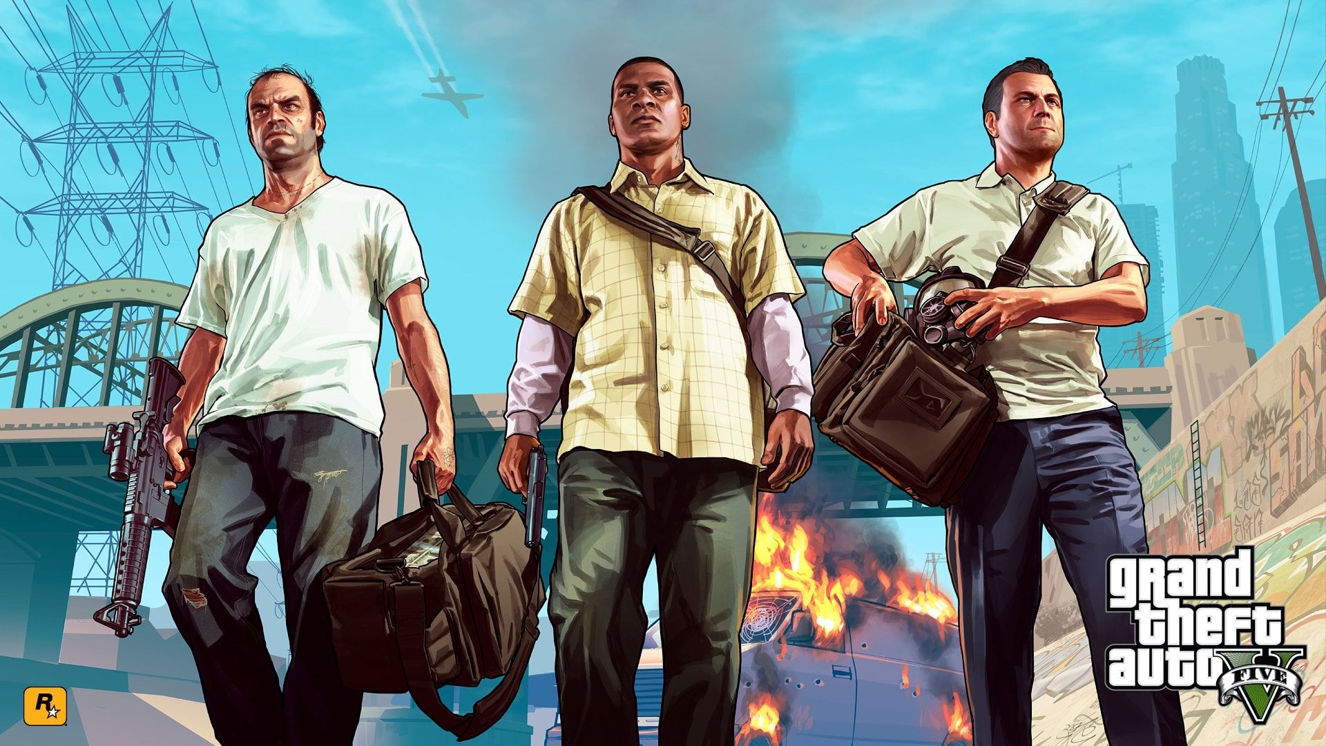Rockstar Games لعبة GTA V