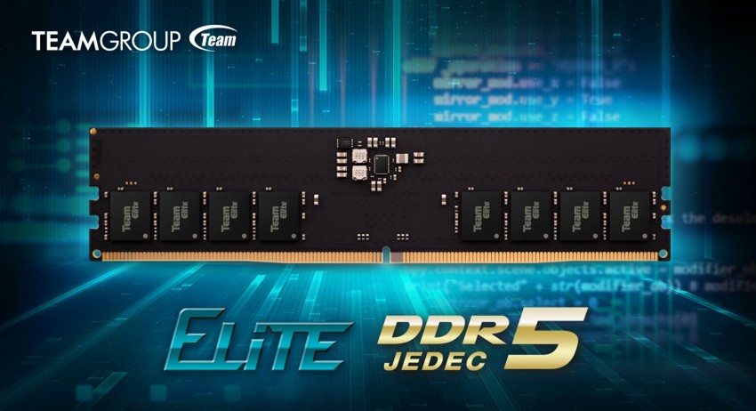ذواكر الـ DDR5 تشق طريقها للأسواق مع TeamGroup Elite!