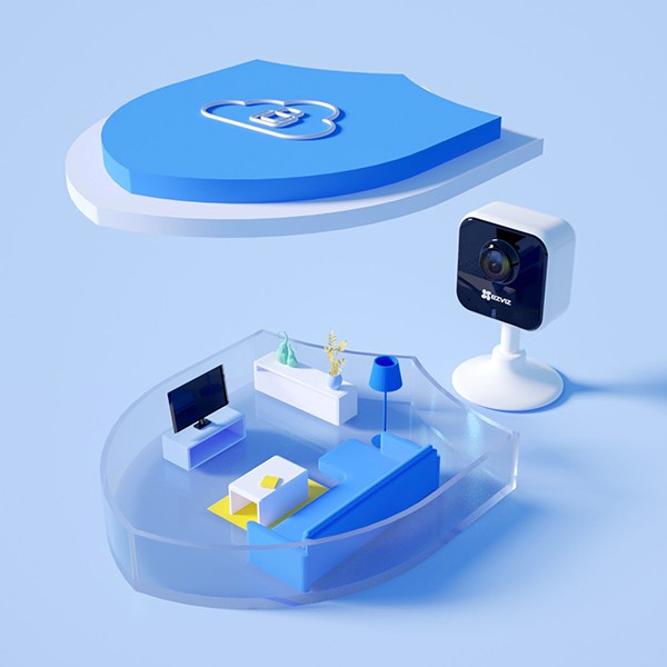 EZVIZ CloudPlay تقدم مزايا تخزين آمنة وغير محدودة