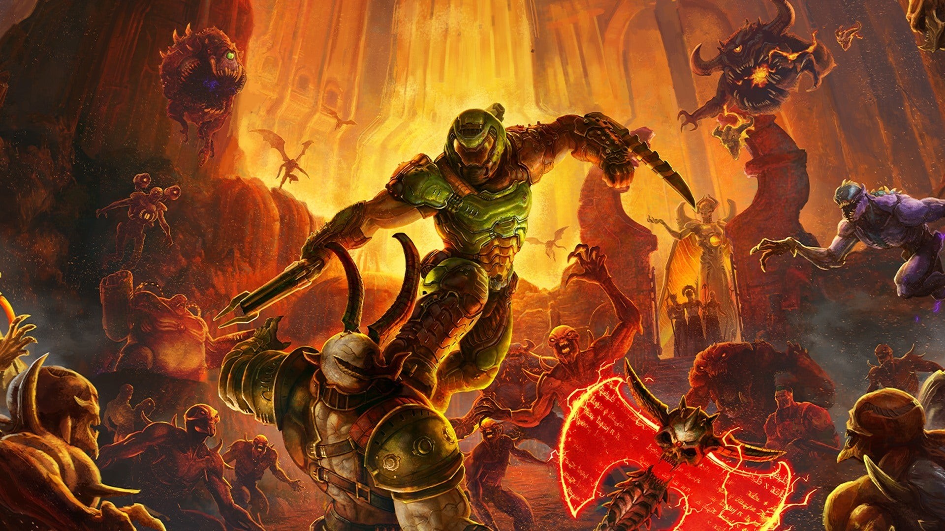 تحديث Doom Eternal للجيل الجديد يمنع نقل ملفات الحفظ من PS4 لـPS5