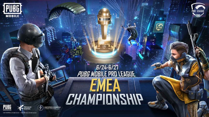 اليوم تنطلق بطولة العالم PMPL EMEA للعبة PUBG Mobile