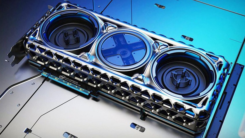 البطاقة الرسومية DG2 القادمة من شركة Intel قد تُقارع بطاقات RTX 3070 و RX 6700 XT