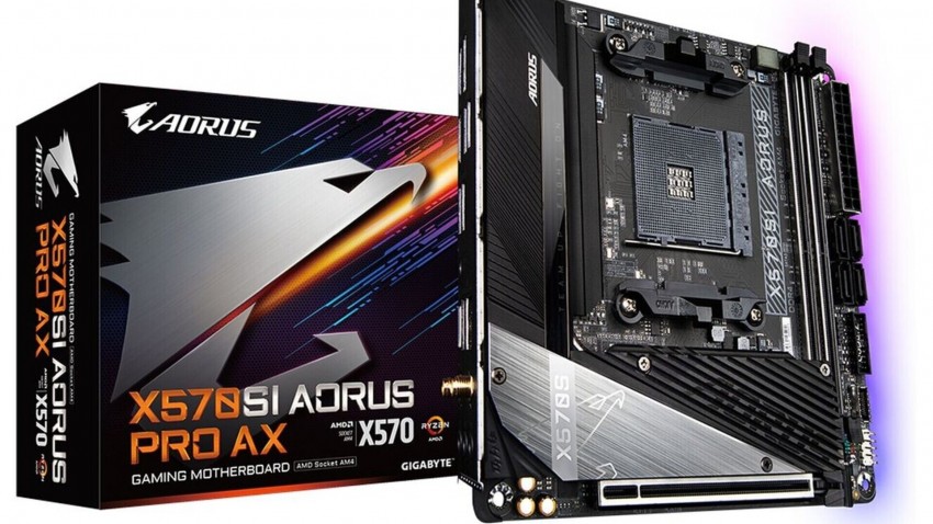 شركة Gigabyte تُجهّز للوحة الأم X570SI Aorus Pro AX مع التبريد السلبي