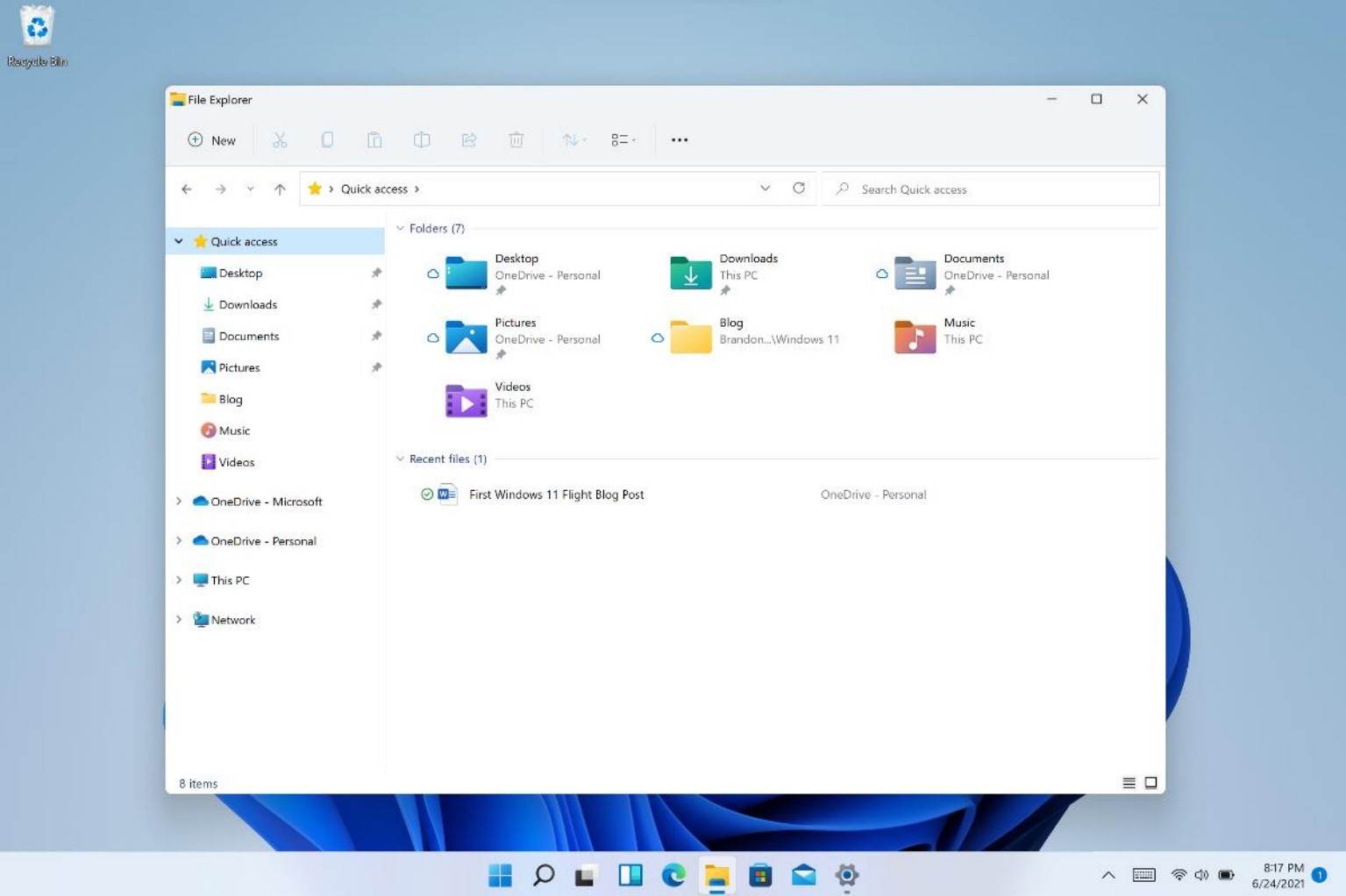 أولى إصدارات Windows 11 تصدر لمشتركي برنامج Insider