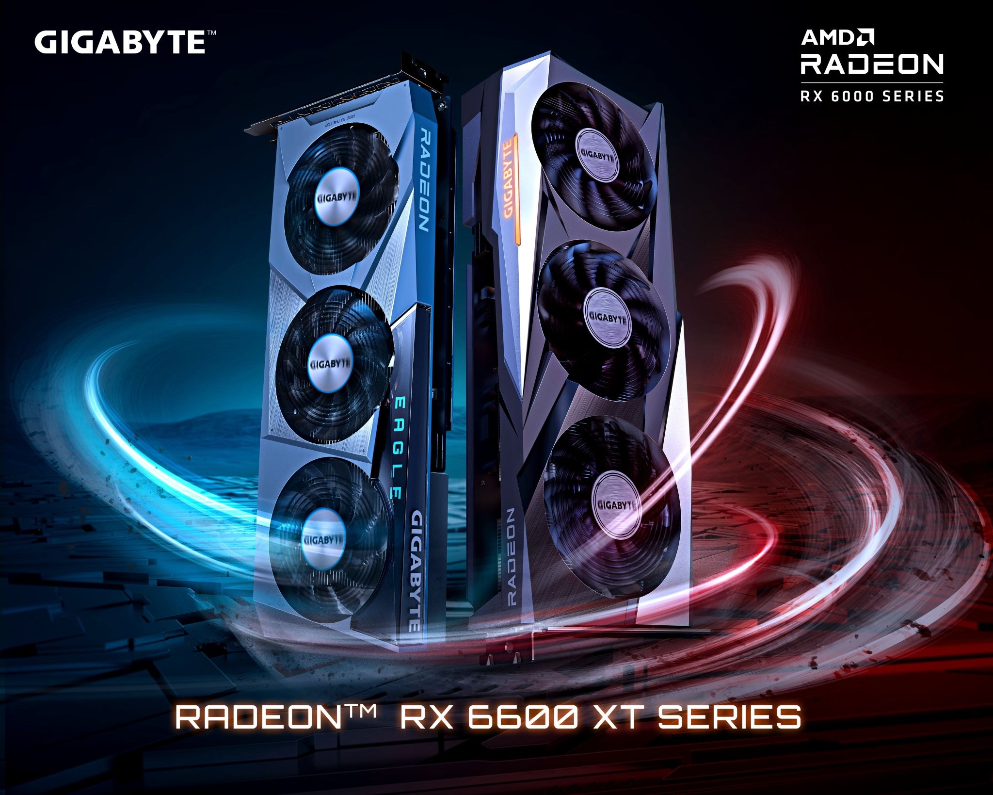 شركة Gigabyte تكشف عن بطاقات RX 6600 XT خاصتها بالخطأ!