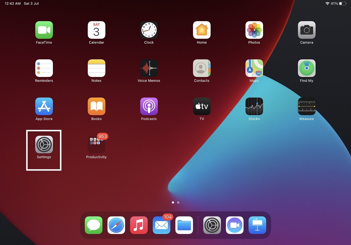 iPad Control Center Guide 1