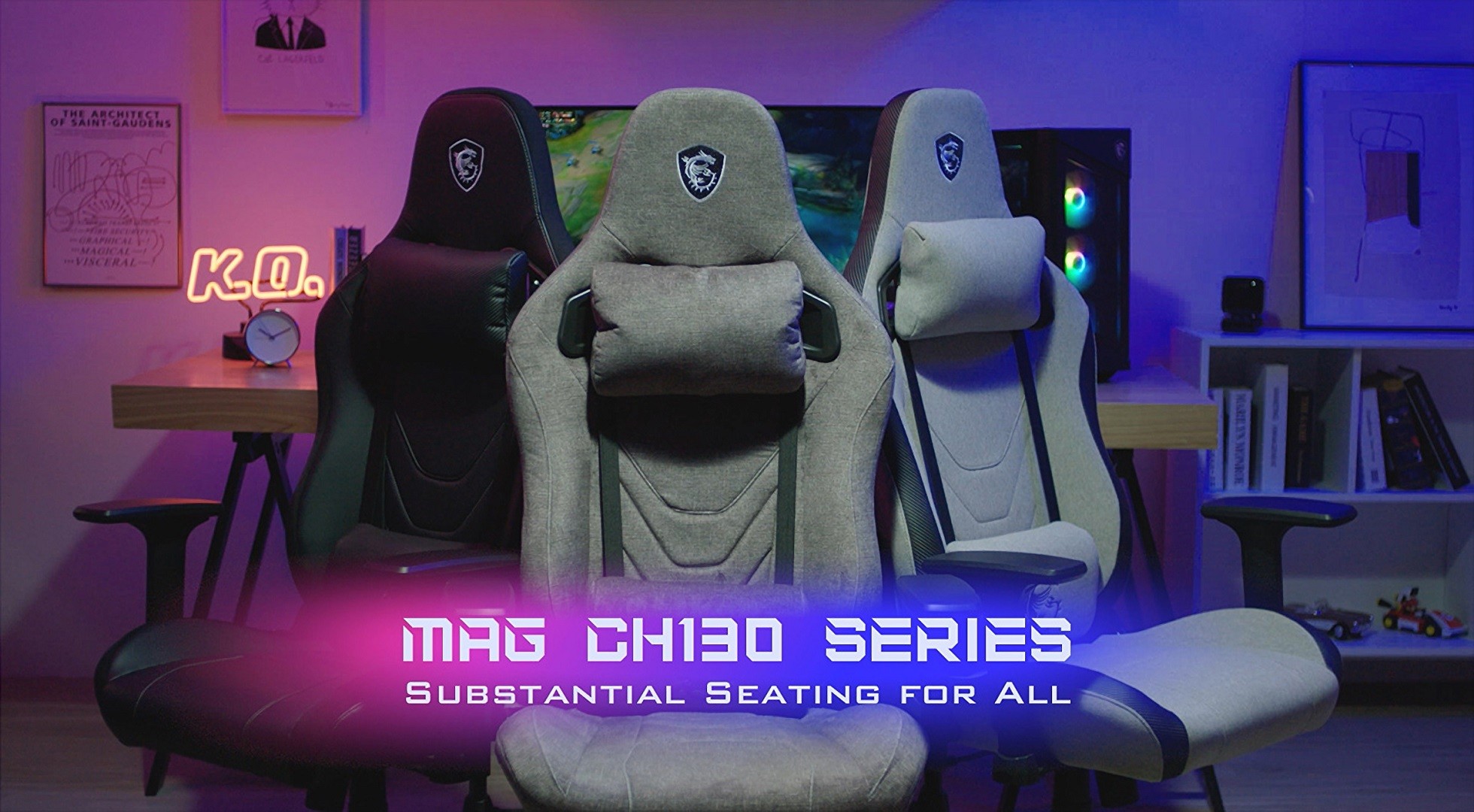 MSI MAG Gaming Chairs 2021
