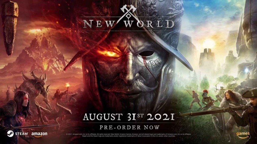 بيتا لعبة New World المغلقة تحقق نجاح باهر مع 190 ألف لاعب متزامن!