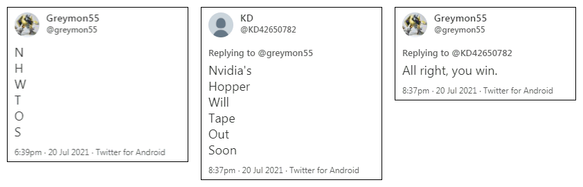 NVIDIA Hopper Leaks