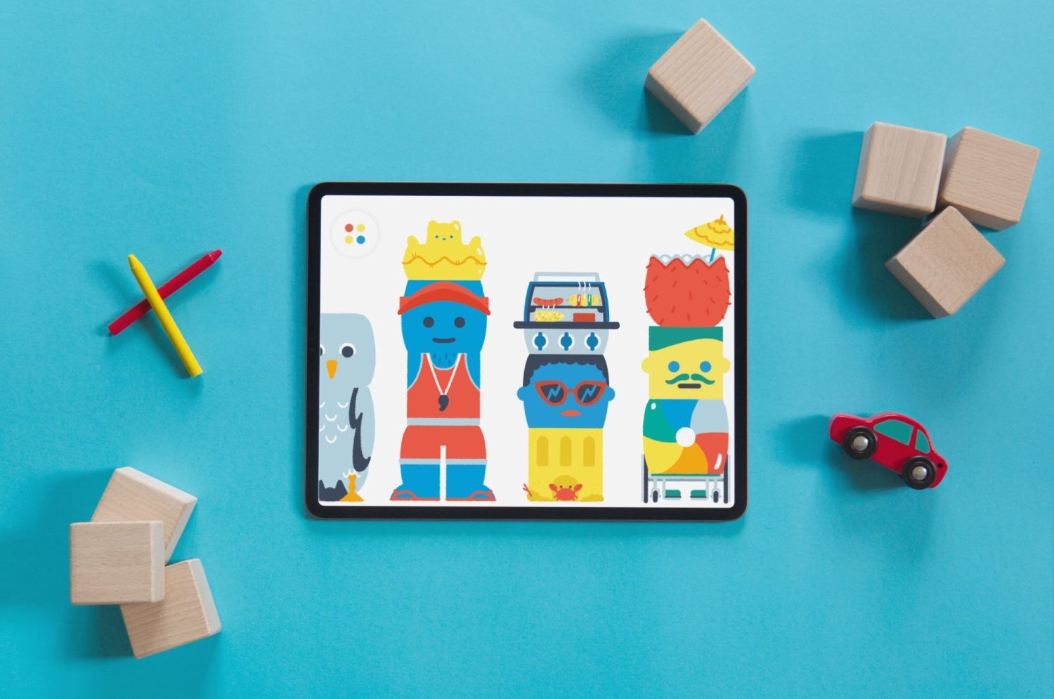 أطلق تطبيق Pok Pok Playroom لعبة Silly Blocks الصيفية المميزة