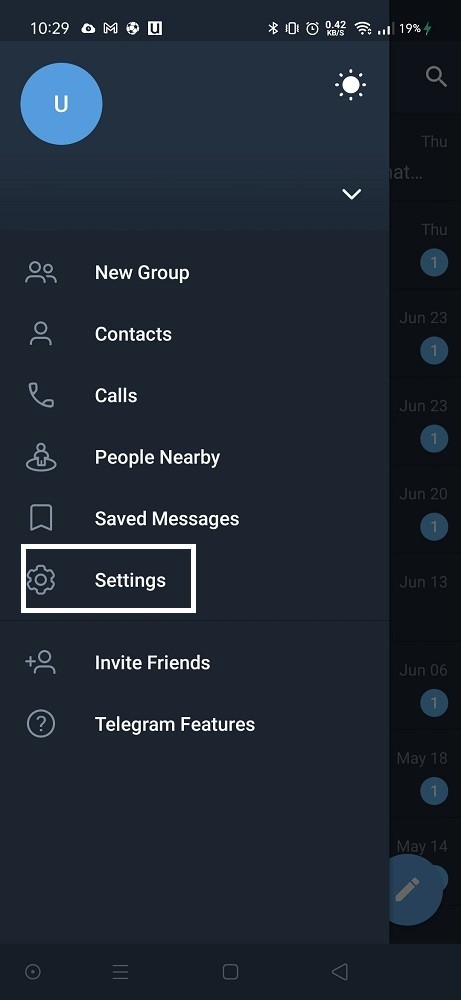 Telegram Theme Change 1