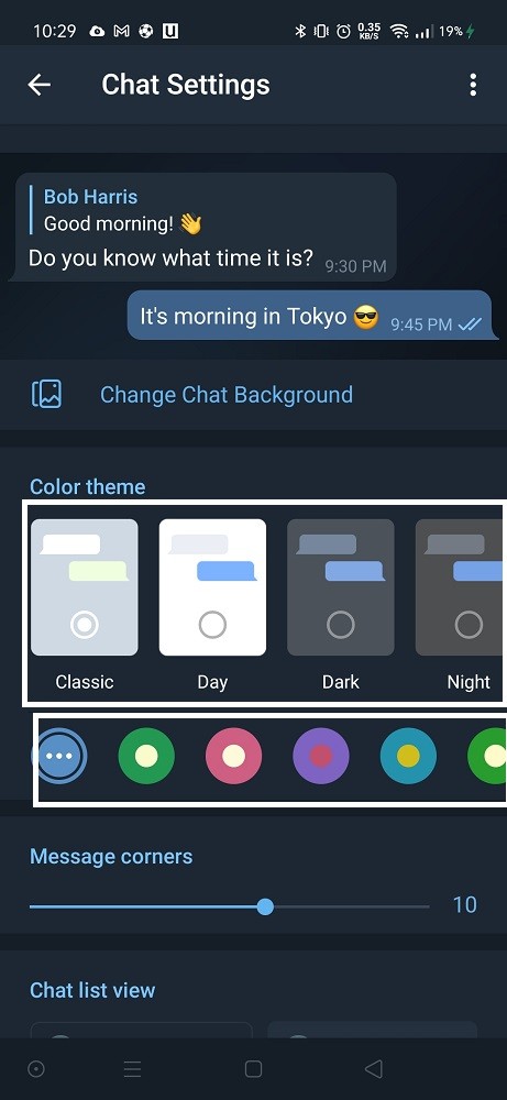 Telegram Theme Change 3