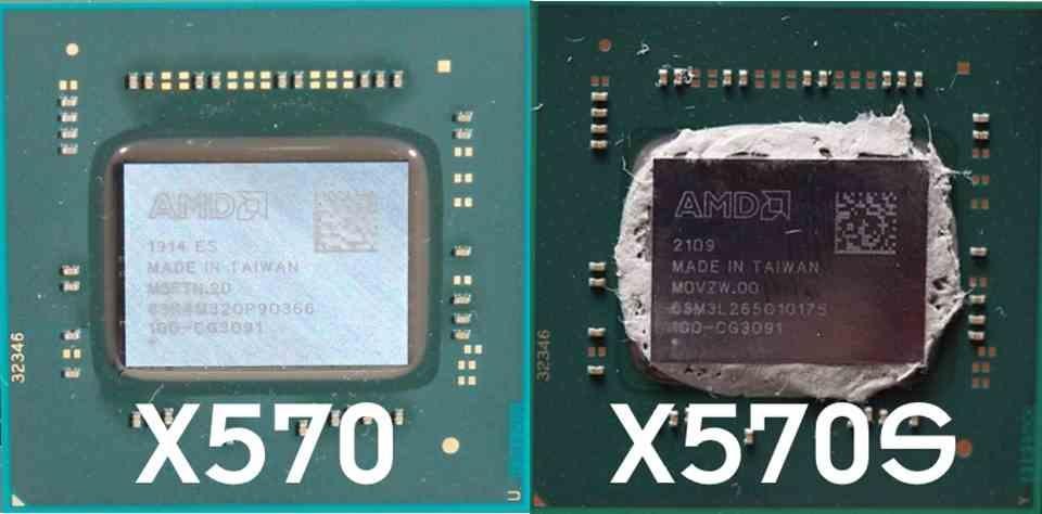 AMD X570S vs X570