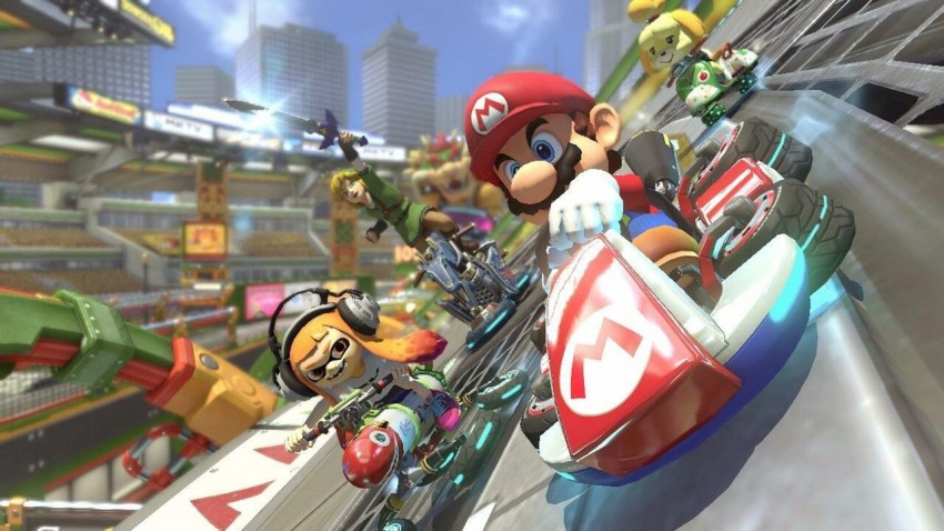 Mario Kart 8 Deluxe في صدارة مبيعات بريطانيا لألعاب الفيديو