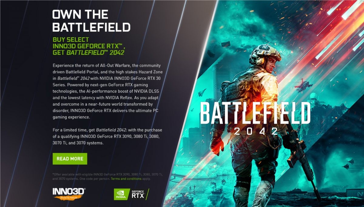 Battlefiedl 2042 NVIDIA RTX Bundle