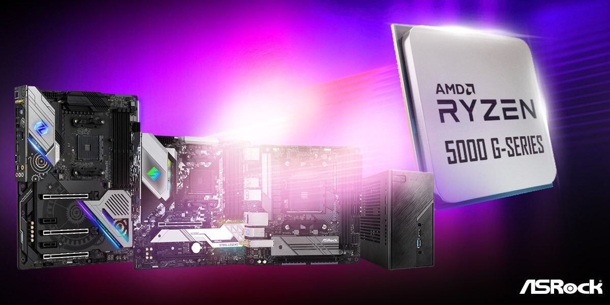 ASRock تُطلق تحديث Bios جديد لدعم معالجات AMD Ryzen 5000 G الجديدة