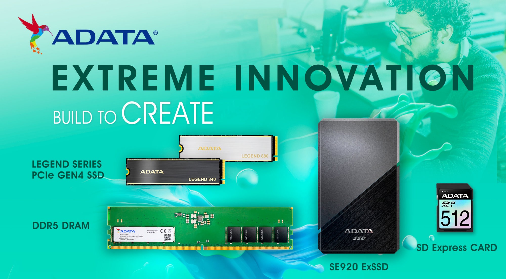 حدث ADATA Xtreme Innovations يكشف عن تشكيلة مميزة من المنتجات