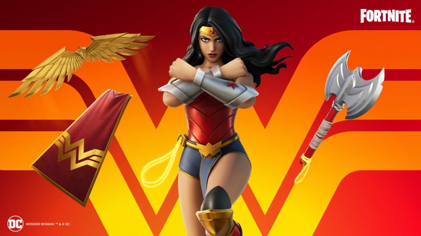 Wonder Woman تلتحق بعالم Fortnite هذا الأسبوع