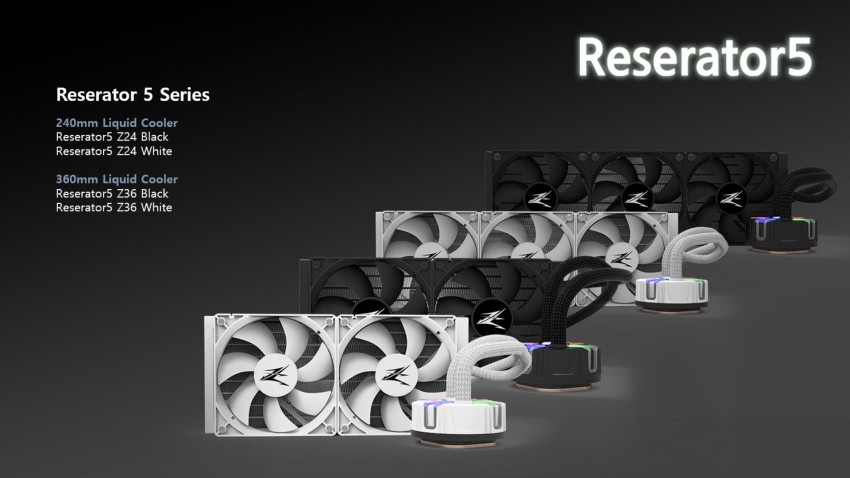 ZALMAN تُعلن عن سلسلة مُبردات Reserator المائية من نوع AIO