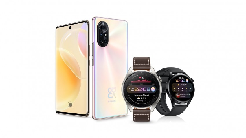 هواوي تكشف عن سلسلة HUAWEI Watch 3 و HUAWEI nova 8 في الإمارات