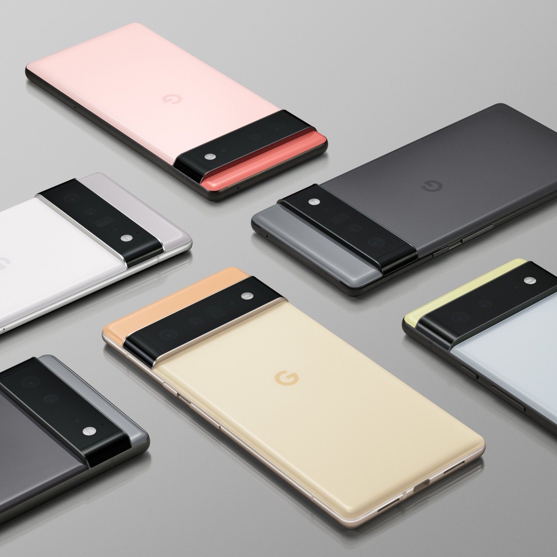 جوجل تكشف عن تصميم هواتف Pixel 6 ومعالجها الجديد Google Tensor