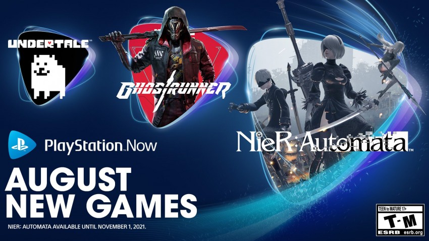 Nier: Automata في صدارة ألعاب خدمة PlayStation Now لشهر أغسطس