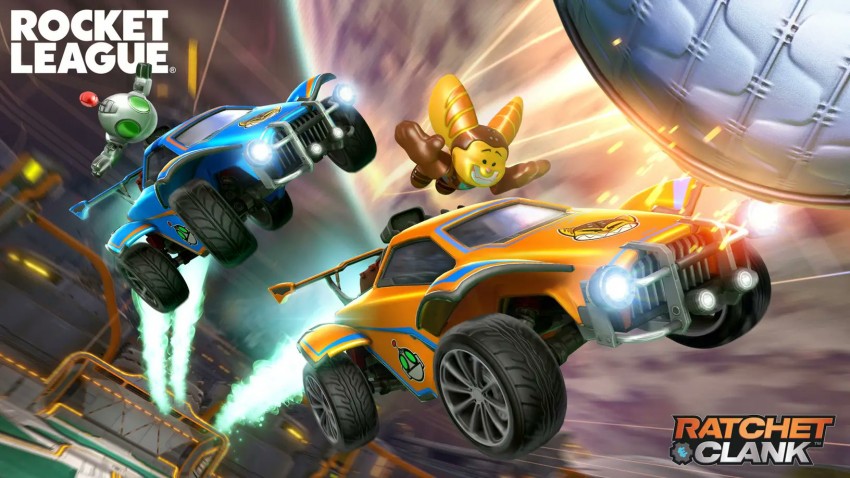 حزمة Ratchet and Clank تصل إلى لعبة Rocket League مجاناً