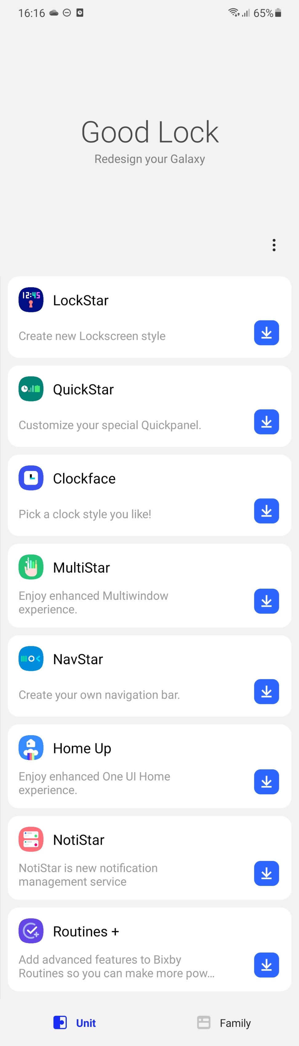 Samsung Good Lock