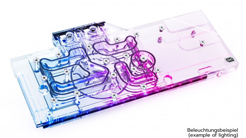 Alphacool يكشف عن حل التبريد المُخصص Eisblock Aurora Acryl GPX