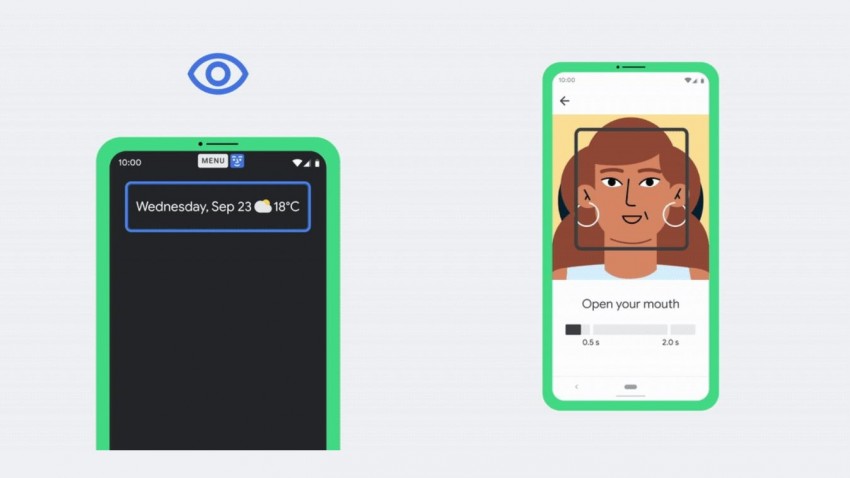 تحديث جديد الأندرويد للتحكم في الهاتف من خلال تعبيرات الوجه