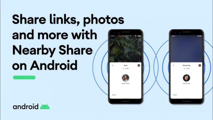تقنية Nearby Share باتت تدعم إرسال الملفات لأكثر من شخص في وقت واحد