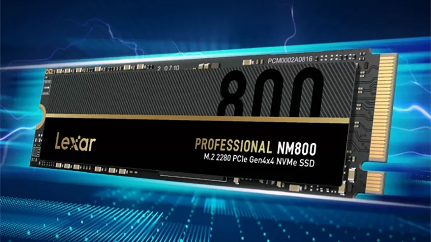 شركة Lexar تكشف عن وحدة NM800 SSD لصناع المحتوى!