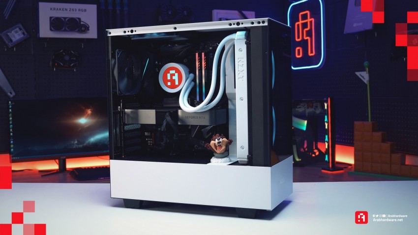 [تجميعات AHW] التجميعة البيضاء من NZXT .. القوة تجتمع بالأناقة!