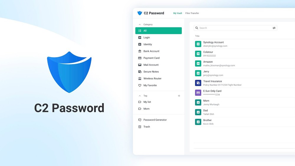 لماذا تحتاج لاستخدام مدير كلمات المرور C2 Password من سينولوجي؟