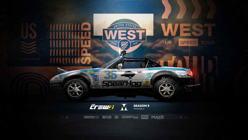 حلقة US Speed Tour West متاحة غداً للعبة The Crew 2 مجاناً