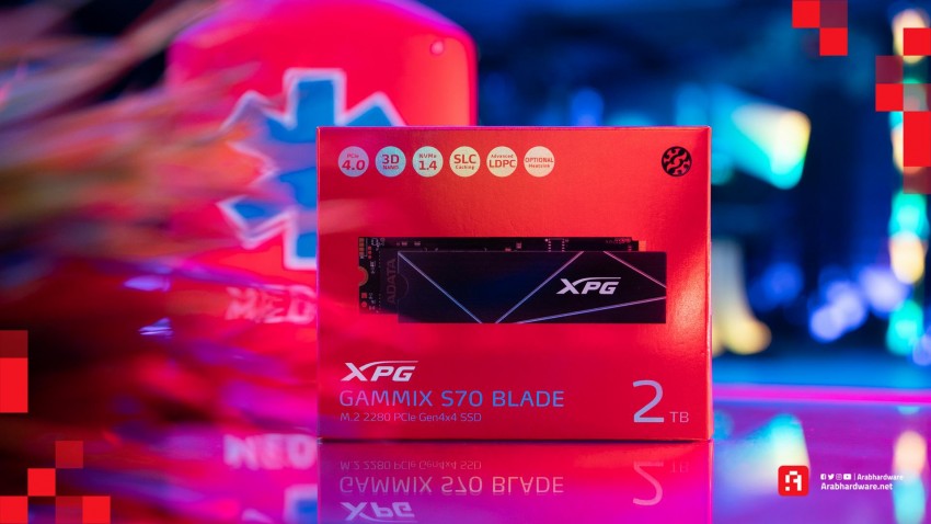 مراجعة وحدة التخزين XPG GAMMIX S70 BLADE