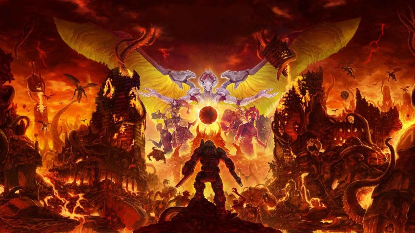 شاهد اللقطات الأولى من طور Horde Mode القادم إلى Doom Eternal
