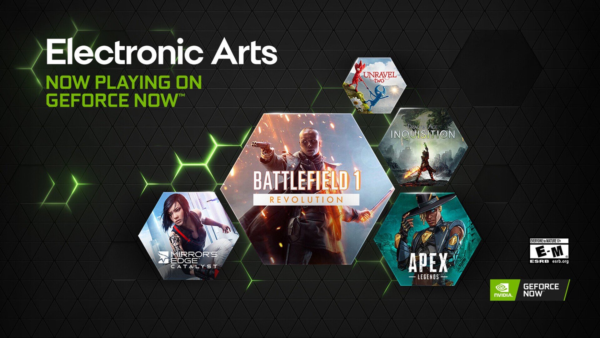 NVIDIA تتحالف مع EA لضم مجموعة جديدة من الألعاب لخدمة GeForce NOW