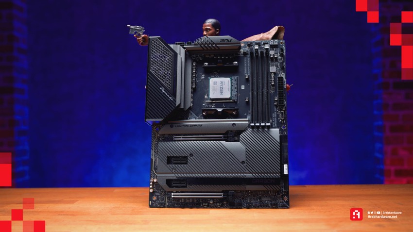 مراجعة اللوحة الأم  MSI MPG X570S Carbon Max WiFi