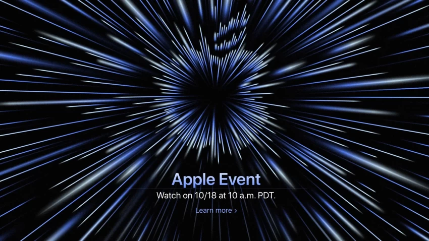 كيف تشاهد حدث Apple M1X MacBook Pro