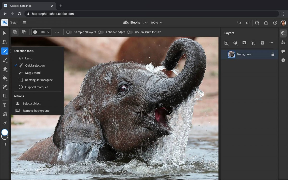 شركة Adobe تعلن عن نسخة ويب من برنامج فوتوشوب