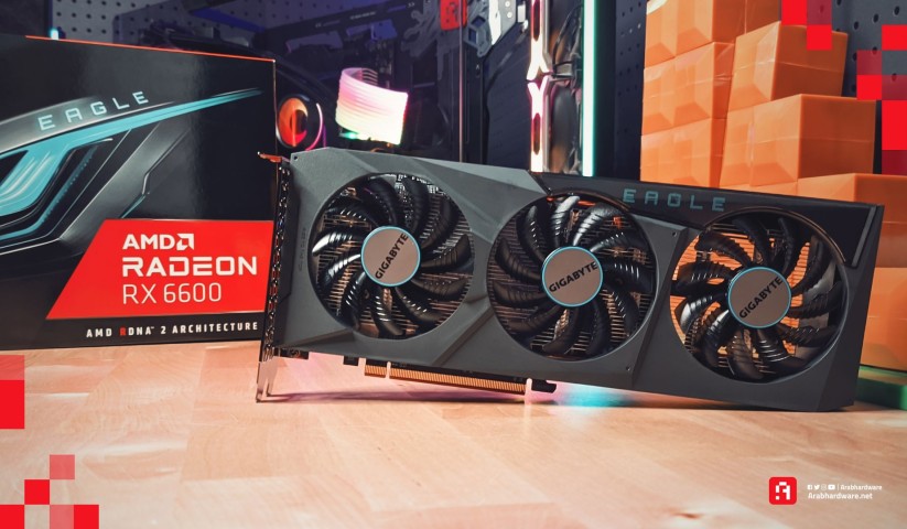 شركة AMD تُعلن عن البطاقة الرسومية AMD Radeon RX 6600 للاعبين