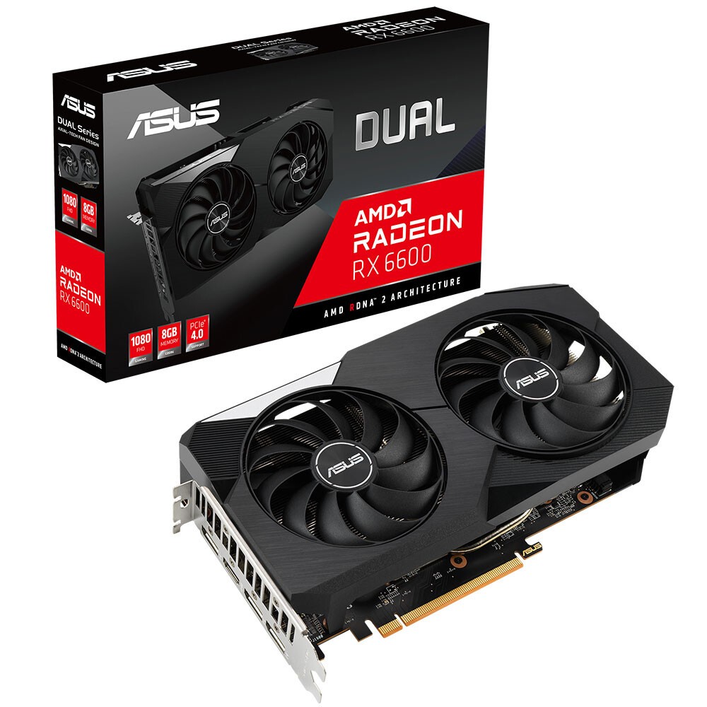 البطاقة الرسومية Dual Radeon RX 6600