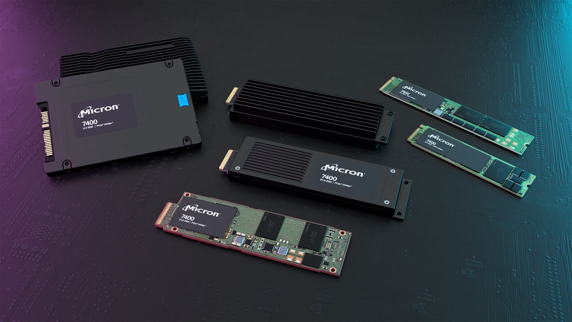 وحدات التخزين Micron 7400 SSD
