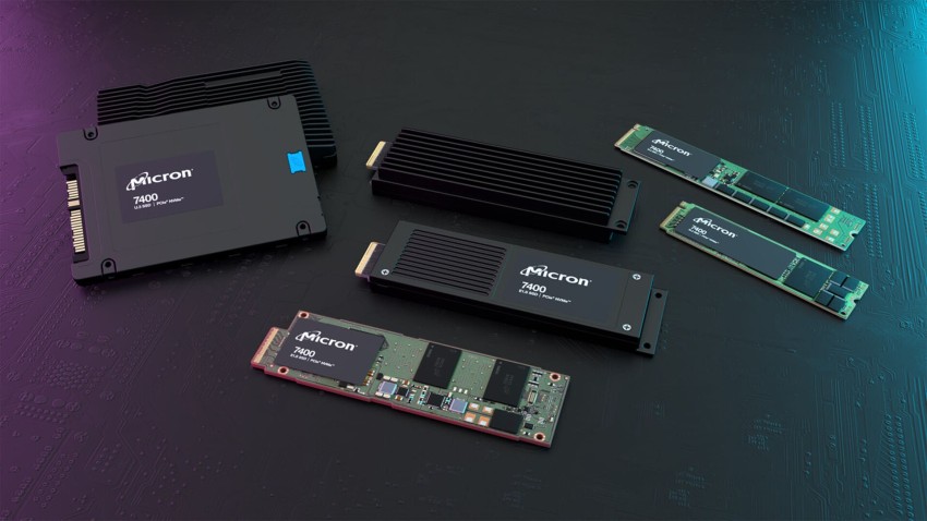 شركة Micron تُعلن عن توفّر تشكيلة وحدات التخزين Micron 7400 SSD