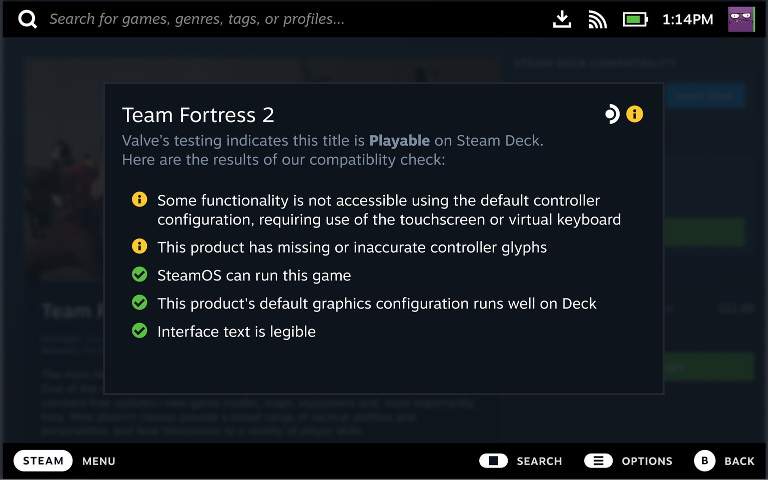 شركة Valve تُقدّم برنامج منصة Steam Deck المعتمد لتصنيف الألعاب