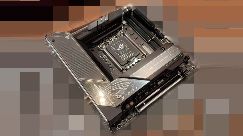 تسريب صور اللوحة الأم ROG Strix Z690-I Gaming WiFi يُظهر تصميم مُكدّس