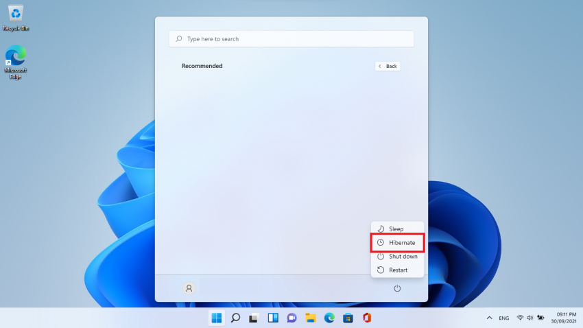 كيف تفعل خاصية Hibernate في ويندوز 11 ؟