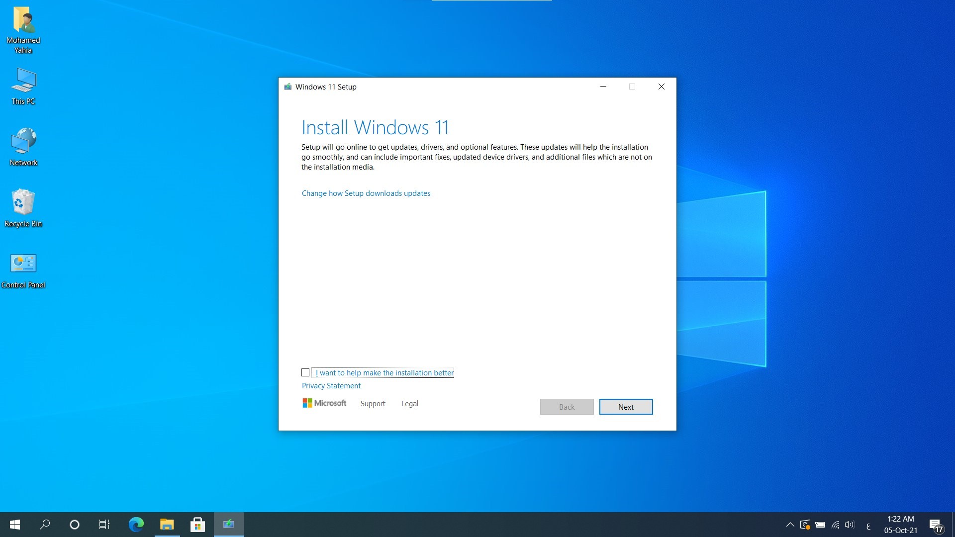 Windows 11 installation steps